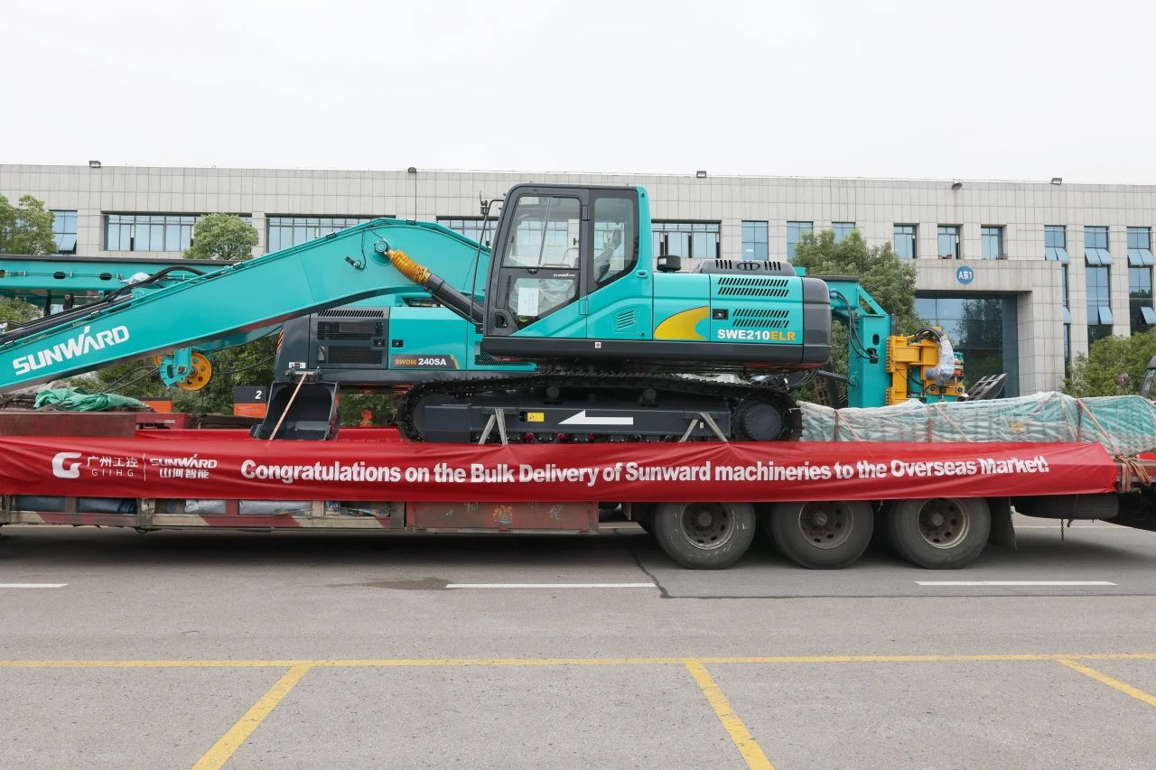 持续进军国际市。ti体育智能近百台设备集中发货