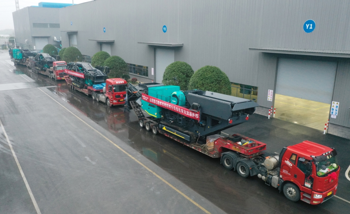 加快出海，bti体育普石勒破碎筛分设备批量出口东南亚