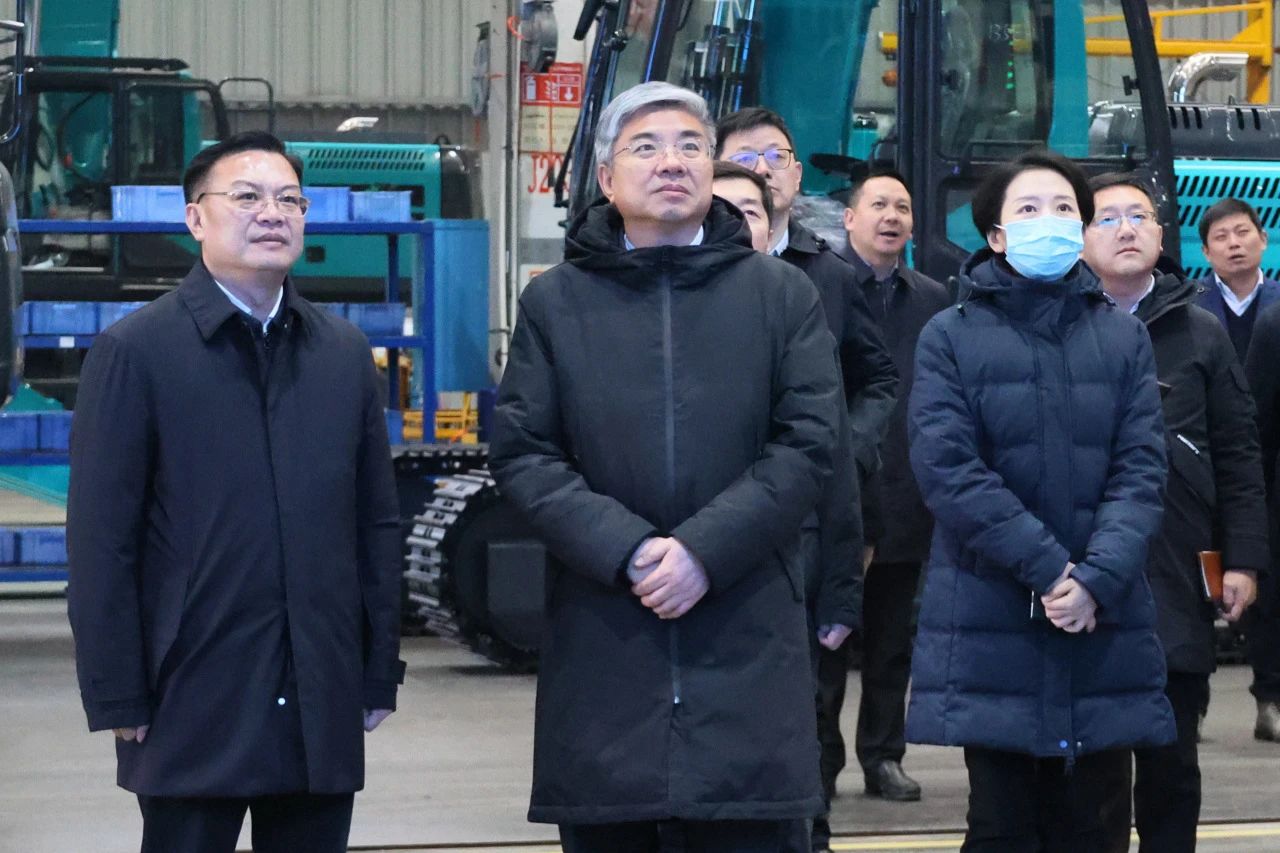 商务部部长助理唐文弘调研bti体育智能