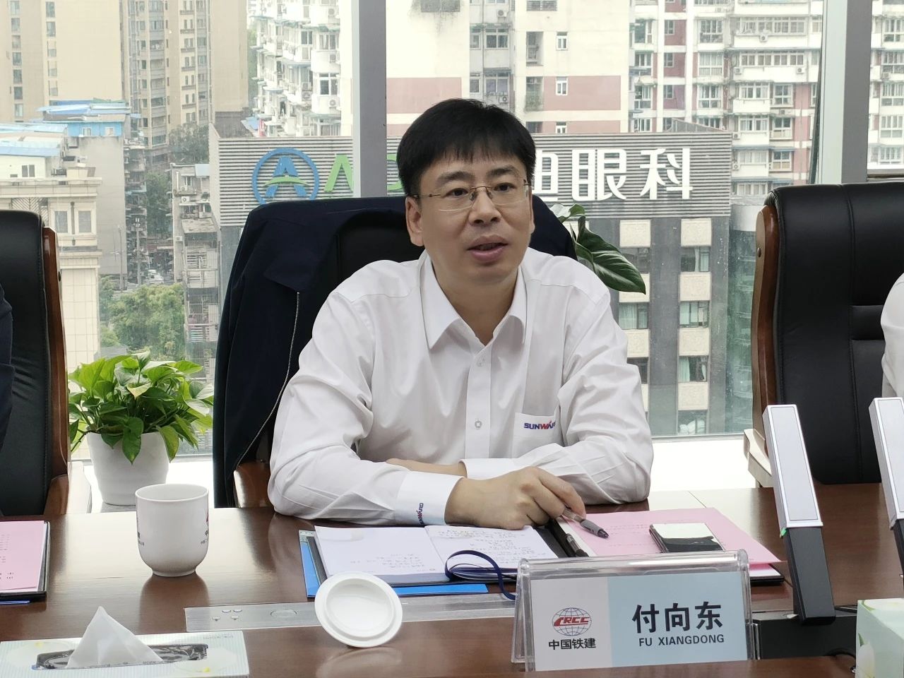 适应新局势，追求新合作！bti体育智能到访中铁二十三局