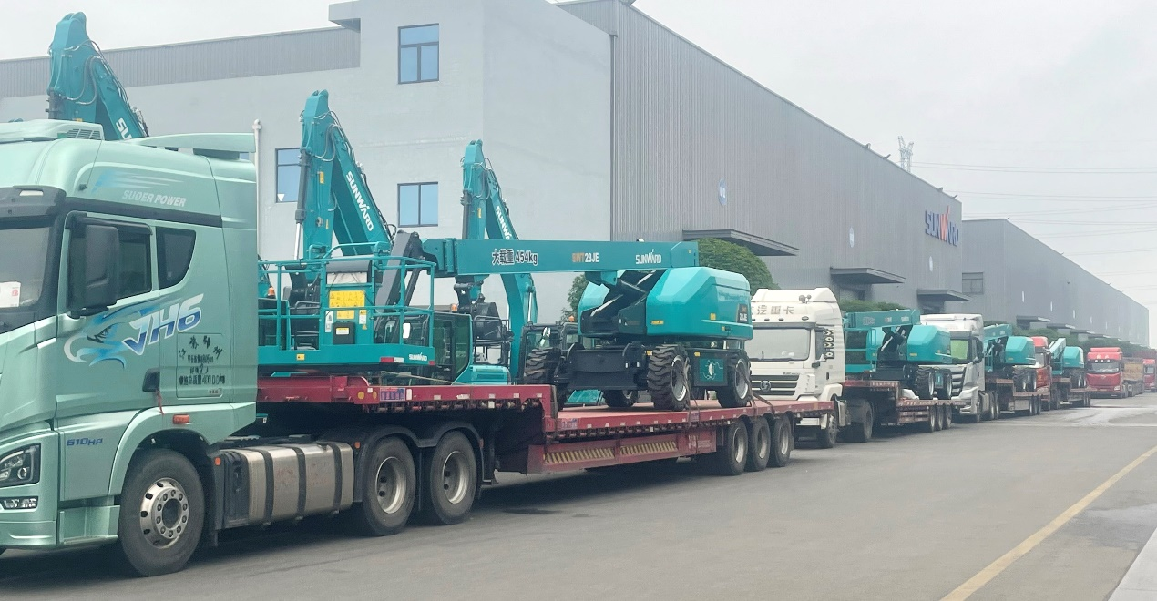 共启合作新纪元！bti体育智能SWT28JE电动直臂高空作业平台批量发货华东市场