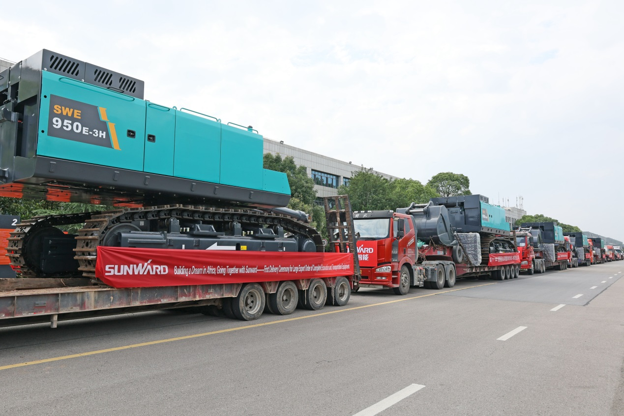 超亿元订单批量发货 bti体育智能筑梦非洲再结硕果