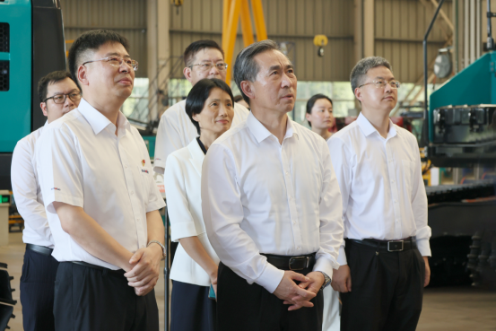 中国贸促会会长任鸿斌调研bti体育智能