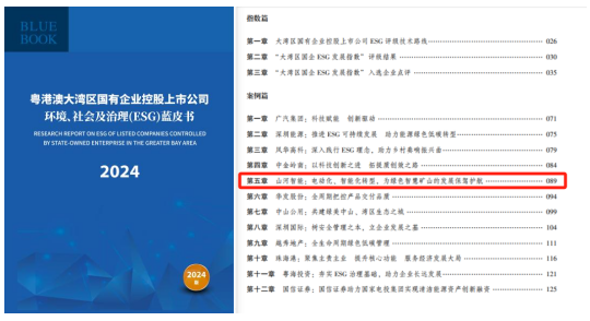 喜讯！bti体育智能再次入选“大湾区国企ESG发展指数”榜单