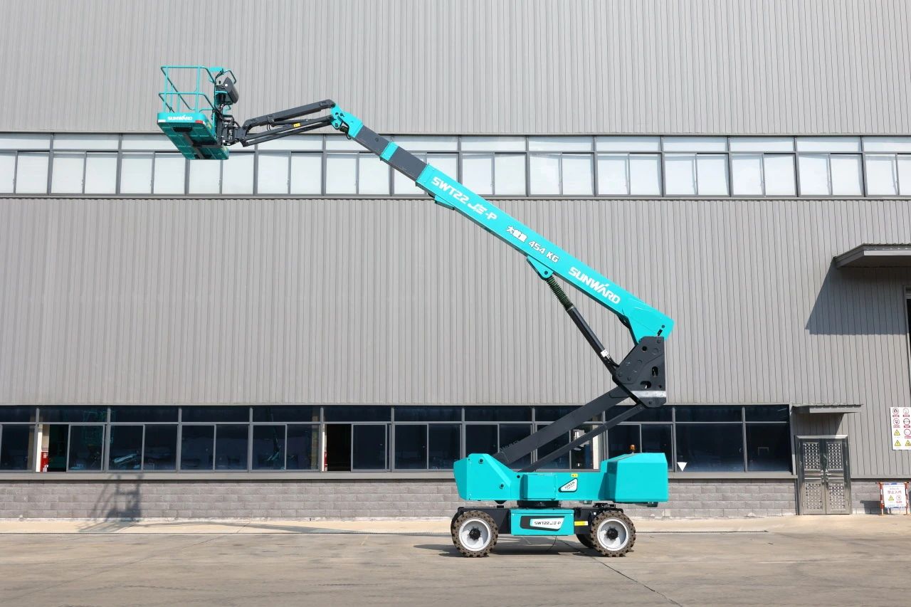 高靠得住、高安全、高机能！bti体育智能新一代P系列电动臂式高空作业平台成功下线