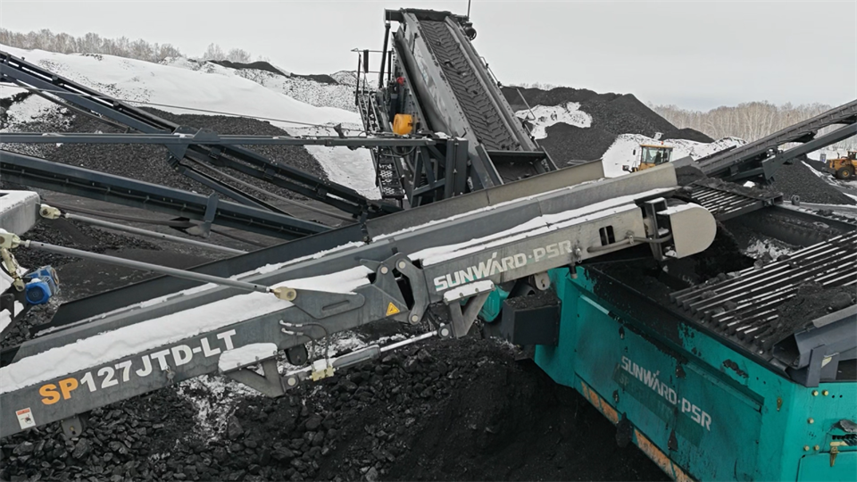 不惧-30℃极寒挑战，bti体育普石勒破碎筛分设备不变运行！