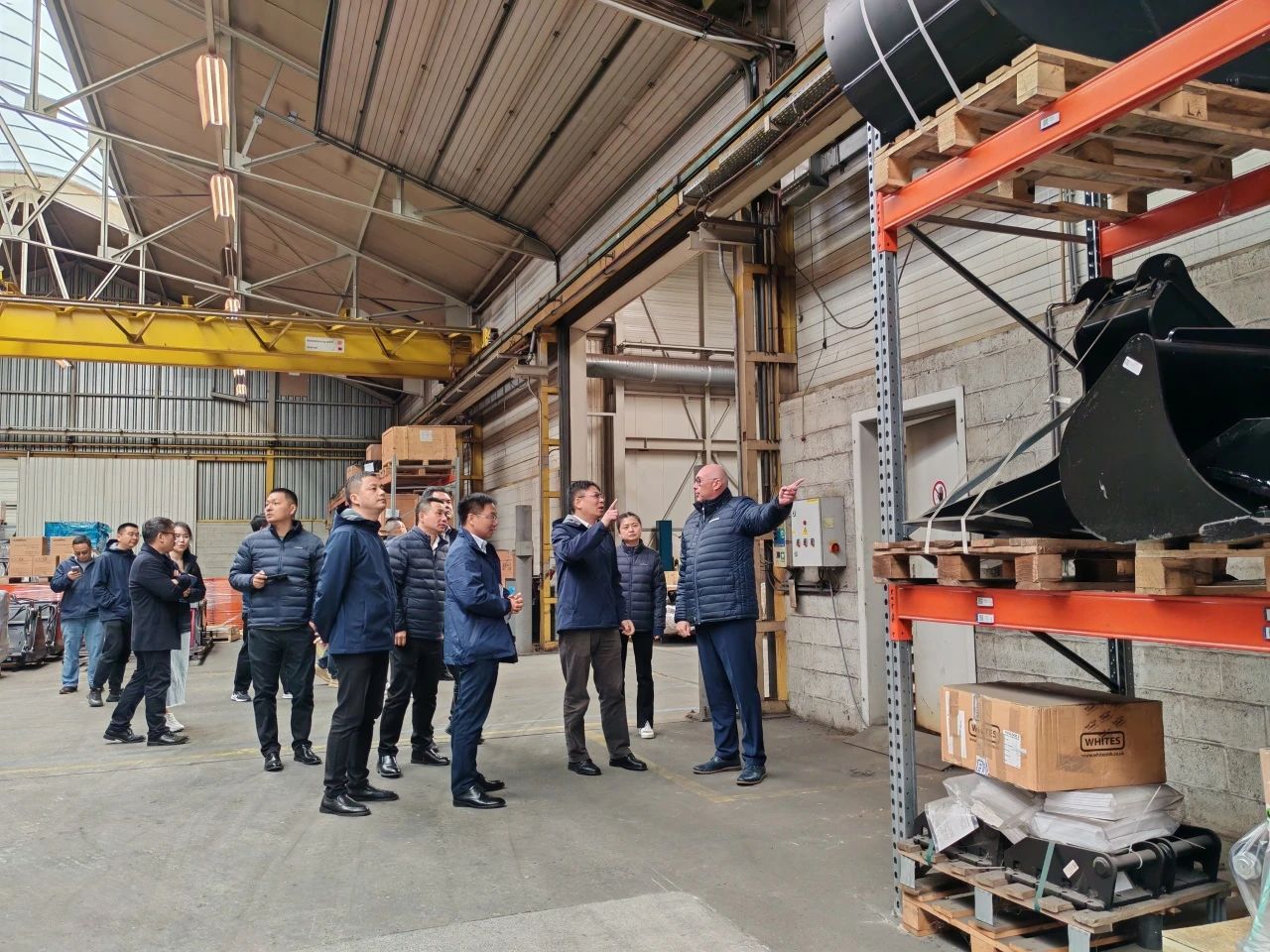 bti体育智能董事长付向东带队赴欧洲子公司调查调研