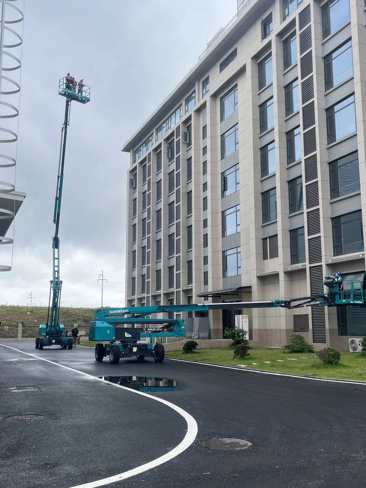 bti体育智能高空机械亮相《起头推理吧3》，与明星共赴