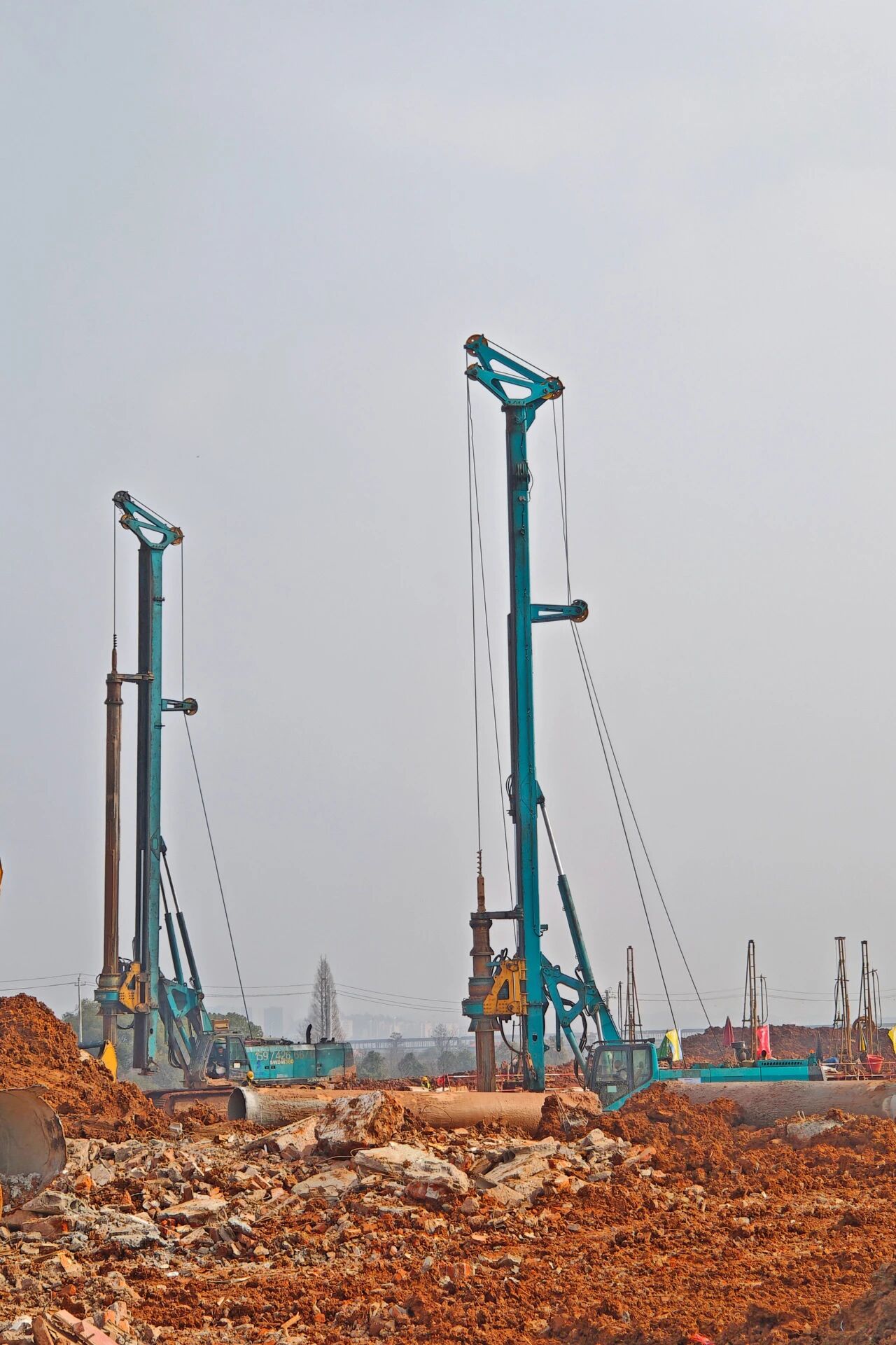 刷新“进度条”、构筑新地标！bti体育智能旋挖集群助力长沙奥体中心建设